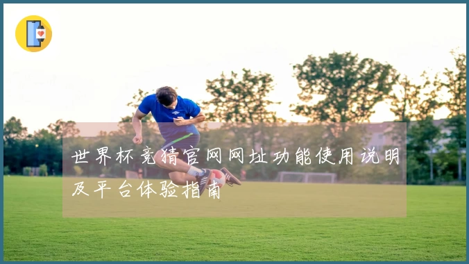 世界杯竞猜官网网址功能使用说明及平台体验指南